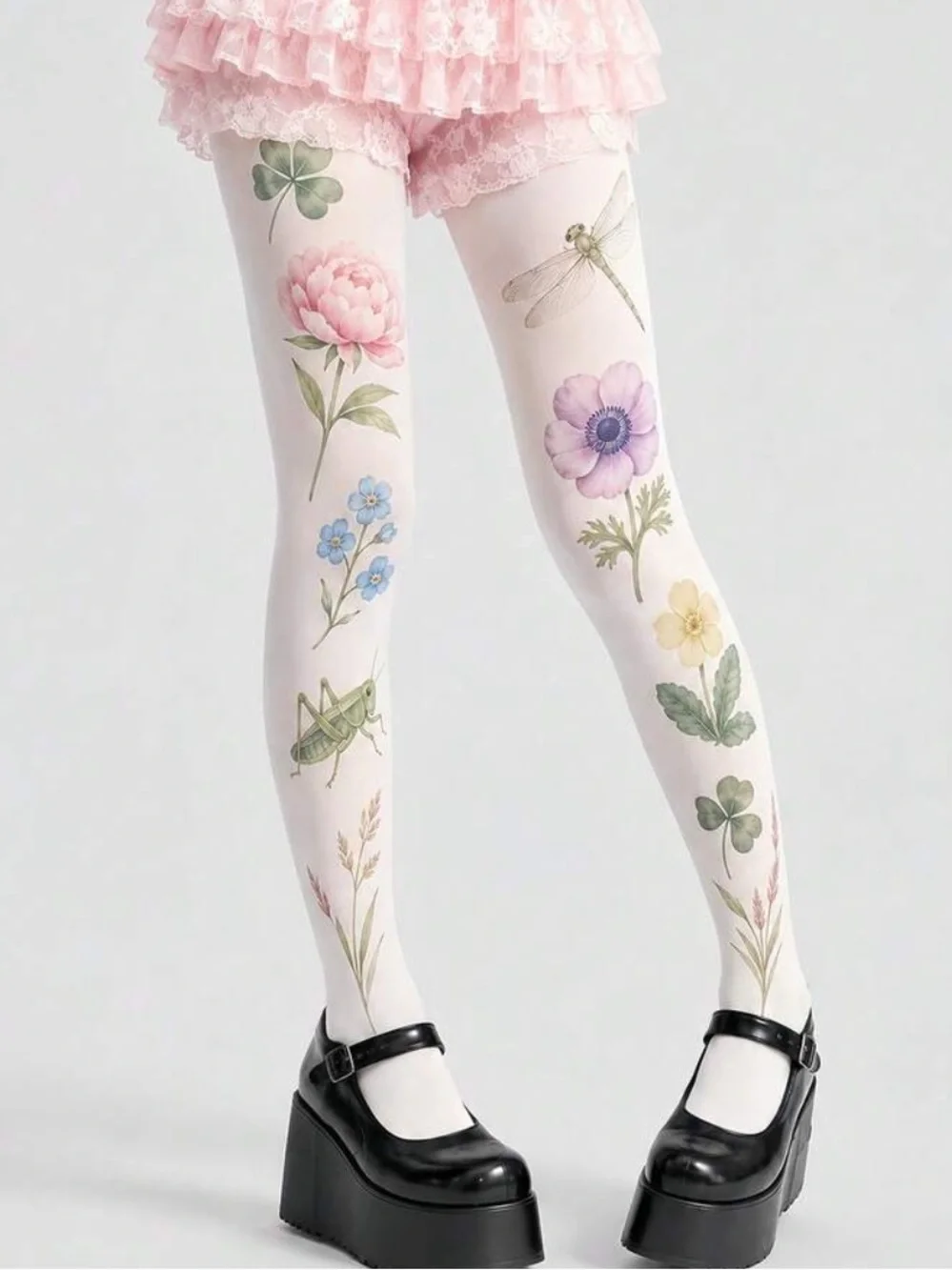 N/A white floral